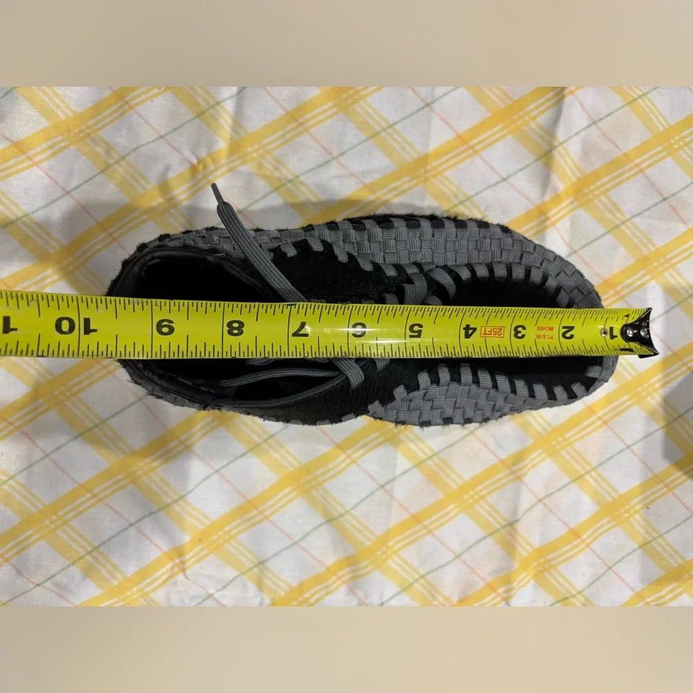 Nike Air Footscape Woven Black Smoke Grey Womens Sports Sneaker FB1959-001 - Picture 3 of 12